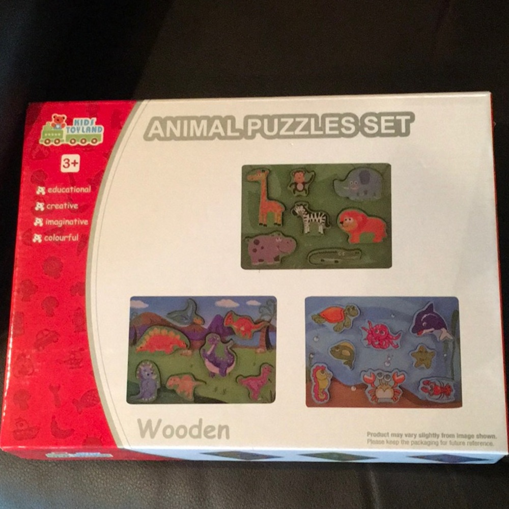 Animal Puzzles Set